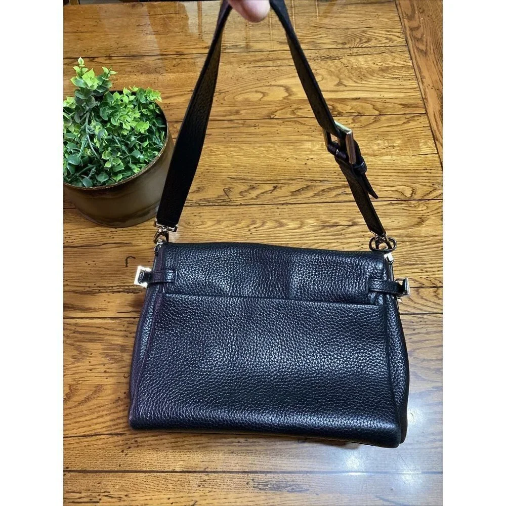 KATE spade new york cobble satchel￼ shoulder bag black satchel.